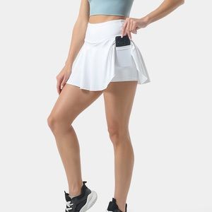 White Everyday Cloudful® Air 2-in-1 Tennis Skirt (L)